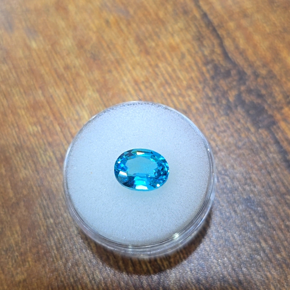 OVAL NEON BLUE PARAIBA 3CTS